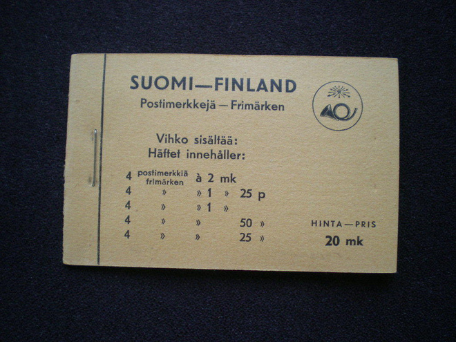 Postimerkkivihko V2 Leijonamalli NRO 10 **