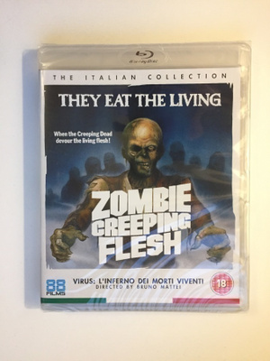 Zombie Creeping Flesh (Blu-ray) Italian Collection 35# (UUSI