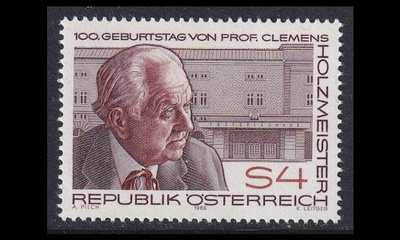 Itävalta 1843 ** Arkkitehti Clemens Holzmeister (1986)