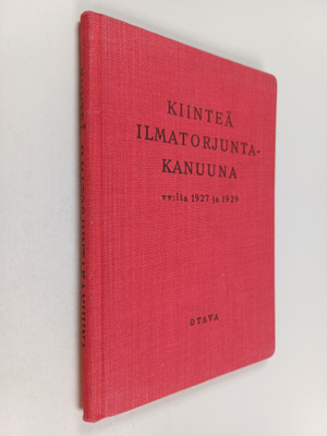 Kiinteä ilmatorjuntakanuuna : Boforsin mallia vv:lta 1927...