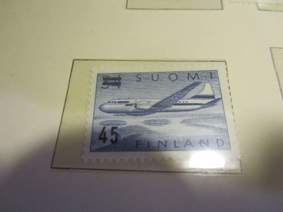 1959 yleismerkki 45mk/34 mk, postituore