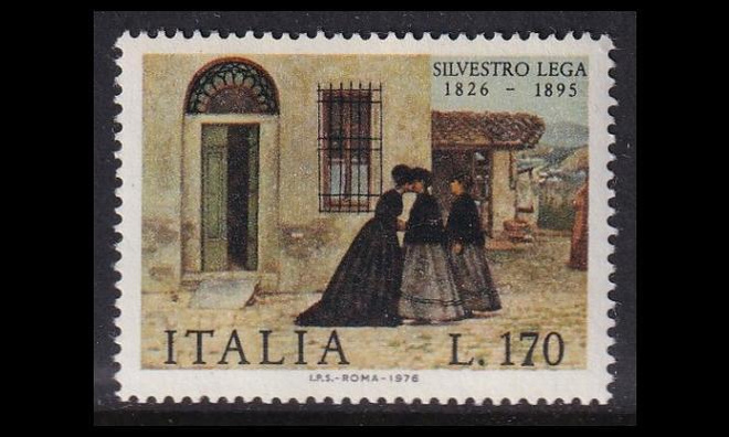 Italia 1554 ** Taidemaalari Silvestro Lega (1976)