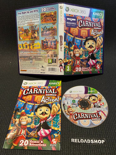 Carnival Games In Action XBOX 360 CiB