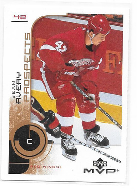 2002-03 Upper Deck MVP #201 Sean Avery Detroit PELICANS