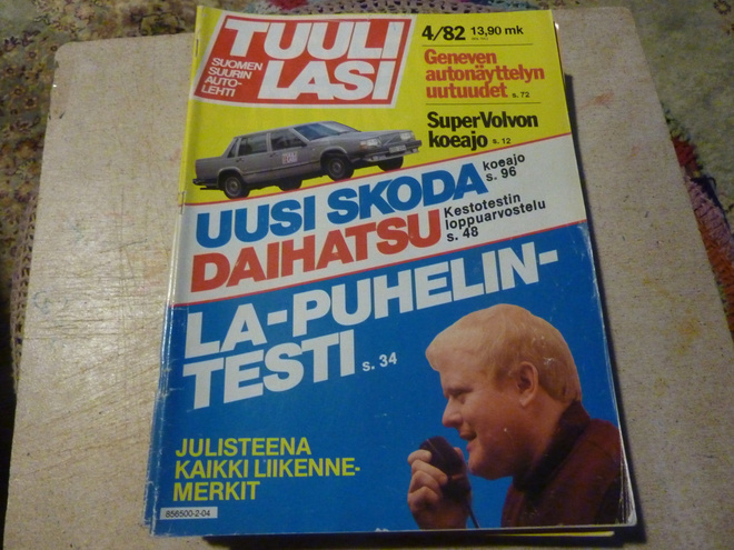 TL 4-82  Volvo 760 , Daihatsu , Skoda