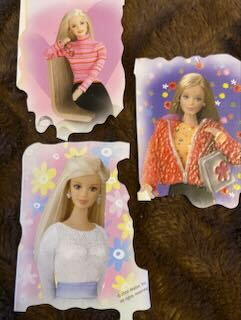 Barbie-kiiltokuvat 3 kpl