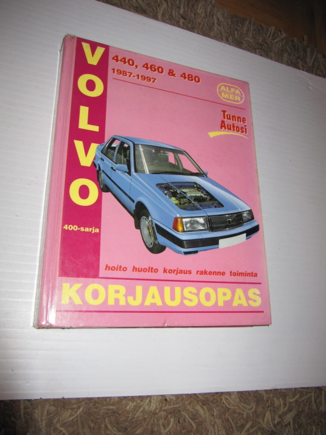 Volvo 440,460 & 480 1987-1997 korjausopas, Alfamer