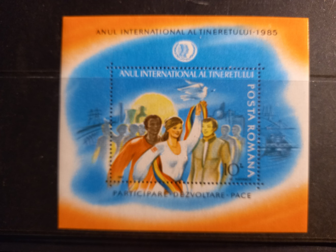 ROMANIA Rauhanliike blokki 1985 **