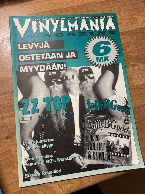 Vinylmania Magazine 3 / tammikuu 1994