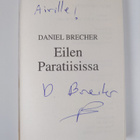 Daniel Brecher : Eilen paratiisissa (signeerattu, tekijän... - pikkukuva 3