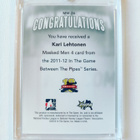 Kari Lehtonen - 11-12 ITG Masked Men 4 Gold /10 - pikkukuva 2