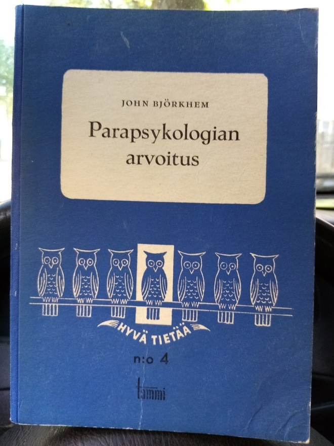 BJÖRKHEM :  PARAPSYKOLOGIAN ARVOITUS