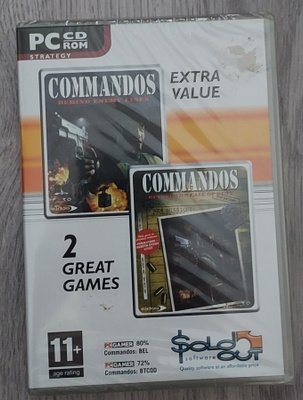* Commandos 2 Peliä PC Uusi/Sinetöity Lue Kuvaus