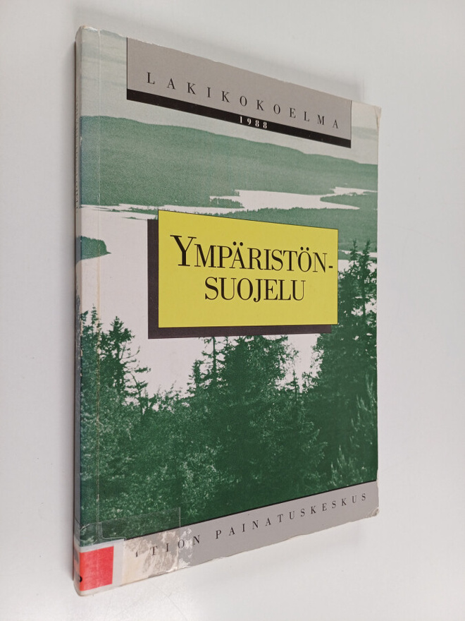 Ympäristönsuojelu : lakikokoelma