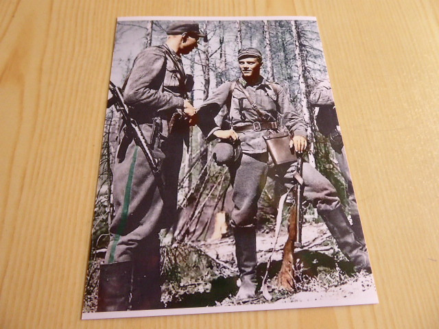 Uusi Lauri Törni Larry Thorne valokuva noin 11 cm x 15 cm