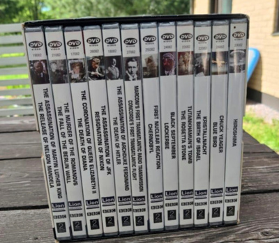 100 vuoden maailmanhistoria DVD-Boxi 12levyä