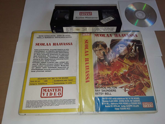 Suolaa haavassa - SFX VHS/DVD-R (Master Video)