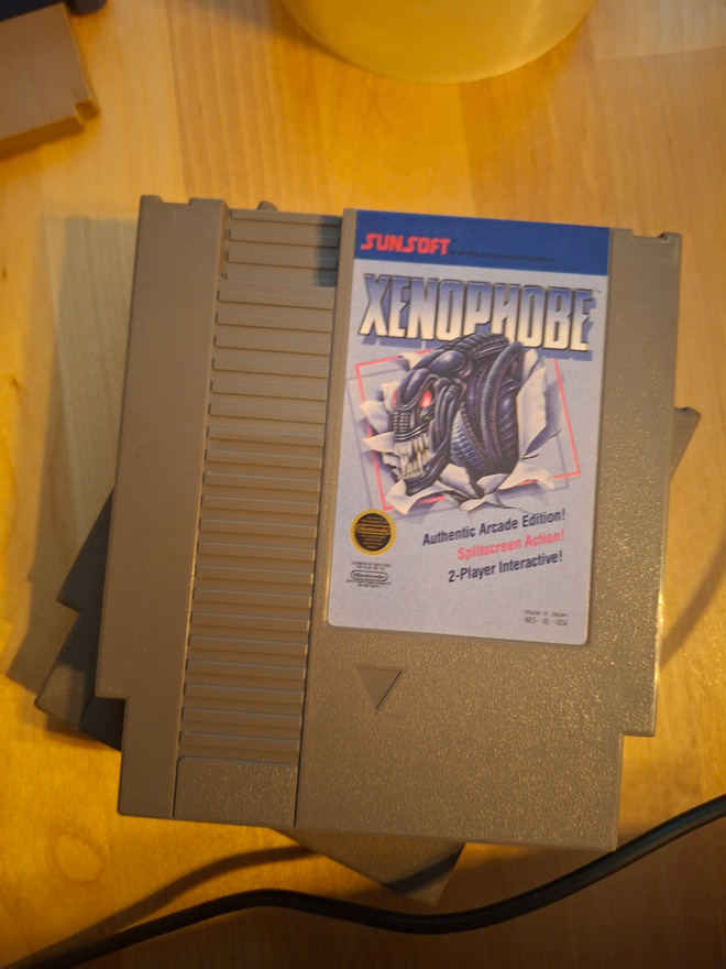 NES Xenophobe USA