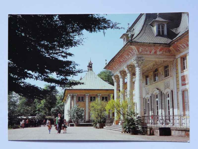 Saksa, DDR, Dresden-Pillnitz. Hillside Palace 02