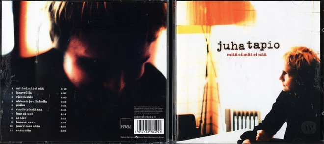 JUHA TAPIO . CD-LEVY . MITÄ SILMÄT EI NÄÄ