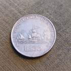 Italian 500 liiran hopea kolikko - pikkukuva 1