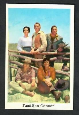 Keräilykuva - Familjen / Perhe Cannon - High Chaparral