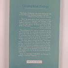 Robert H. MacArthur : Geographical Ecology : Patterns in ... - pikkukuva 2
