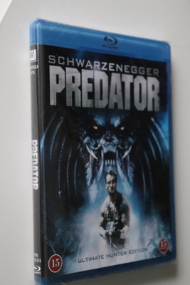 Blu-ray Predator ( 1987 Arnold Schwarzenegger uusi  )