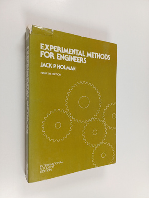 J. P. Holman : Experimental Methods For Engineers