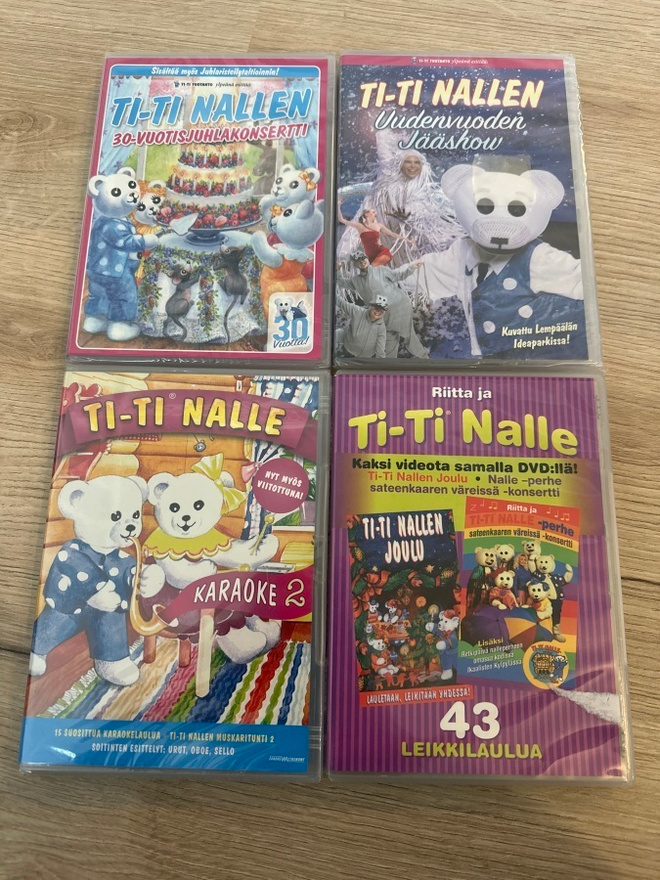 DVD: Ti-Ti Nalle x 4