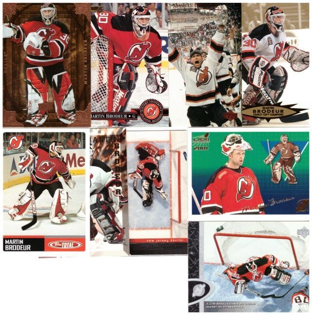 8 x MARTIN BRODEUR New Jersey Devils (A)