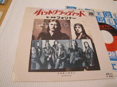 Foreigner hot blooded 7 45 japani 1978