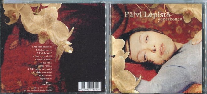 PÄIVI LEPISTÖ . CD-LEVY . YÖPERHONEN