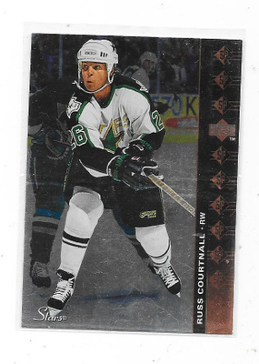 1994-95 UD SP Inserts #SP19 Russ Courtnall , Dallas Stars