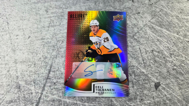 Eeli Tolvanen 2021-22 Allure Full Rainbow Auto