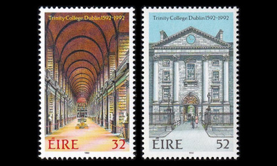 Irlanti 802-3 ** Trinity College 400v (1992)