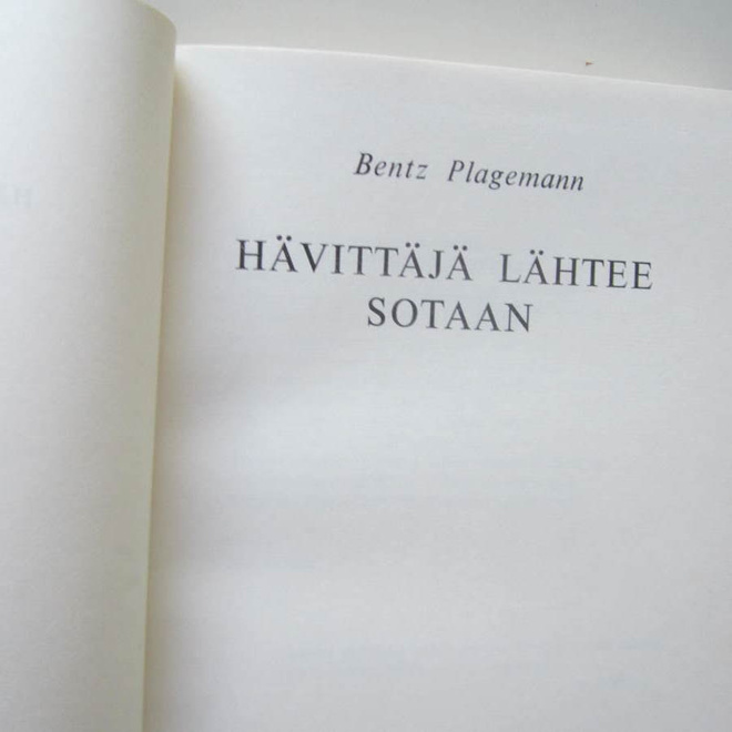 Plagemann: Hävittäjä lähtee sotaan