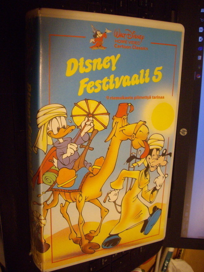 VHS : Disney Festivaali 5 ( Walt Disney Home Video ) SIS.PK!