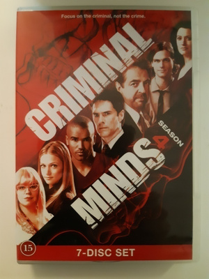 Criminal Minds, Kausi 4. ( 7 levyä ) - DVD box