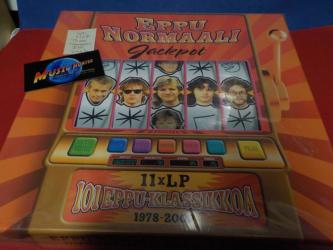 EPPU NORMAALI - JACKPOT UUSI 11x LP BOKSI