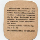 Kahvilappu Sarja C n:o 2 HERKKUJÄLKIRUOKA - pikkukuva 2