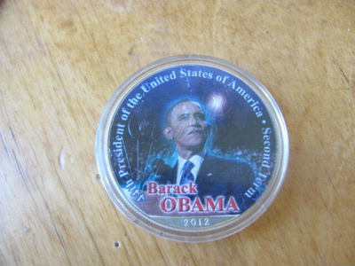 BARACK OBAMA HOPEA DOLLARI 2012.