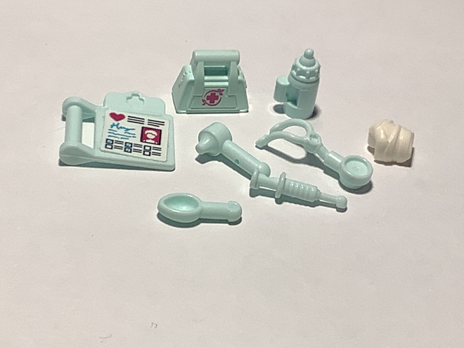 Lego Friends sairaanhoitoon liittyvää