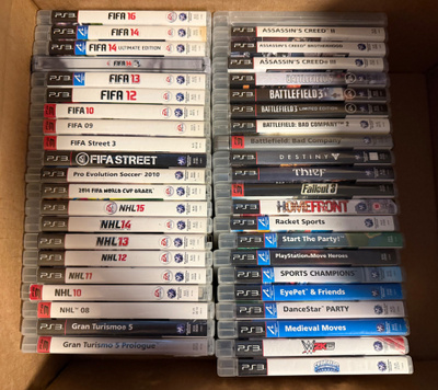 Playstation 3 - pelejä 4e/kpl