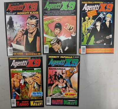 Agentti X 9 1994; Modesty, 5 numeroa
