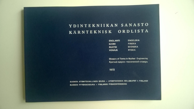 Ydintekniikan sanasto