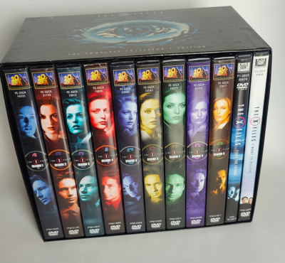 X-Files Boxi, kaudet 1-9, koko sarja ( dvd )