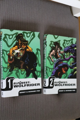 ElfQuest Wolfrider volume 1 & 2 ( DC Comics 2003 )