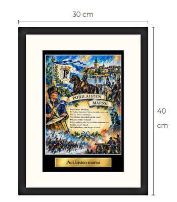 Uusi Porilaisten marssi art print Limited Edition