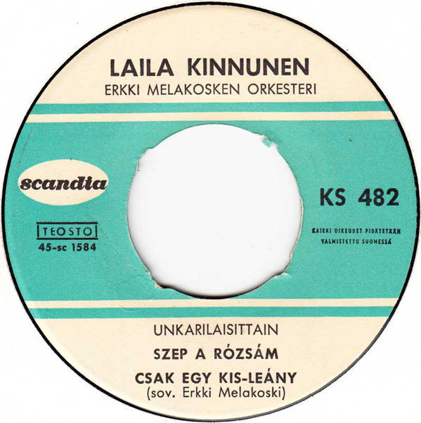 LAILA KINNUNEN single setti 3x 7" 1963-1965